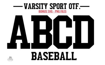 Varsity Sport Army Font for Dynamic Design Projects